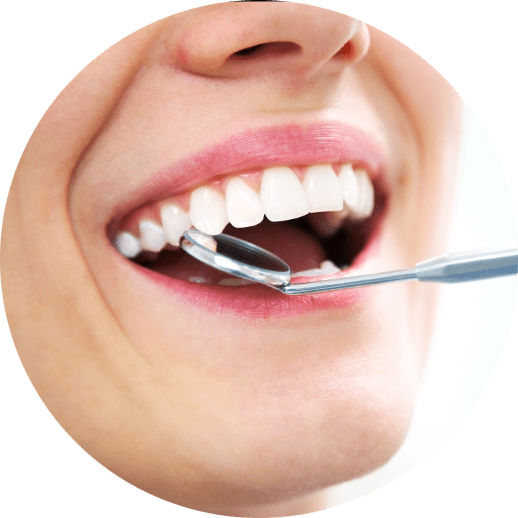 dental patient undergoing tooth extraction